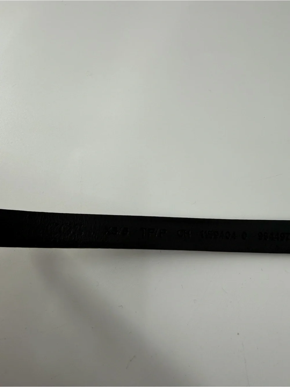Cos Skinny Leather Snake Effect Belt